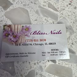 Bliss Nails - Under new ownership