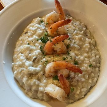 ALBA Restaurant - Shrimp risotto - Italian Near Me - Jasper, Alberta