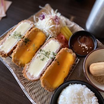 Katsuya - Brick Cheese Katsu (Gold & Silver) - Japanese Near Me - Mississauga, Ontario Katsuya - Brick Cheese Katsu (Gold & Silver) - Japanese Near Me - Mississauga, Ontario