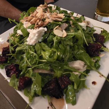Hana Koa Brewing - Beet and argula salad - Breweries Near Me - Honolulu, Hawaii