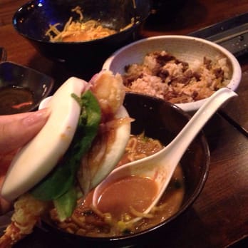 Tamashii Ramen - Shrimp bun - Ramen Near Me - Astoria, New York Tamashii Ramen - Shrimp bun - Ramen Near Me - Astoria, New York