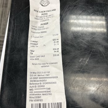 Nick's New England Pizza - How expensive a little pizza spot is - Pizza Near Me - Sebastian, Florida Nick's New England Pizza - How expensive a little pizza spot is - Pizza Near Me - Sebastian, Florida