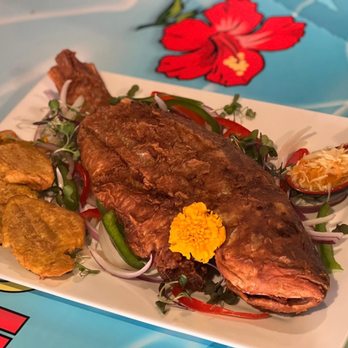 Choublak Restaurant - Fried snapper with bunnon - Haitian Near Me - Sunrise, Florida Choublak Restaurant - Fried snapper with bunnon - Haitian Near Me - Sunrise, Florida
