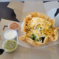 Chipot Lee Pizza - Steak taco bowl