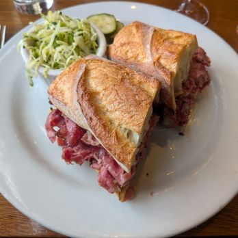 Wood Tavern - Hot Pastrami Sandwich - New American Near Me - Oakland, California Wood Tavern - Hot Pastrami Sandwich - New American Near Me - Oakland, California