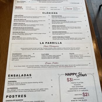 Limón - Menu - Peruvian Near Me - Mountain View, California Limón - Menu - Peruvian Near Me - Mountain View, California