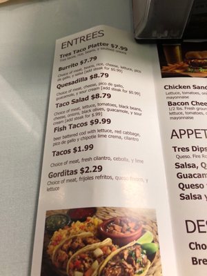Menu photo 2 Tranky's Tacos Garland, TX Menu photo 2 Tranky's Tacos Garland, TX