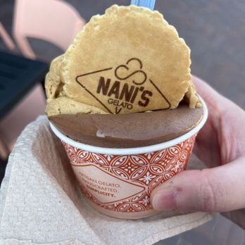 Nani’s Gelato - Vegan Biscoff & Chocolate Hazelnut - Ice Cream & Frozen Yogurt Near Me - Mississauga, Ontario Nani’s Gelato - Vegan Biscoff & Chocolate Hazelnut - Ice Cream & Frozen Yogurt Near Me - Mississauga, Ontario