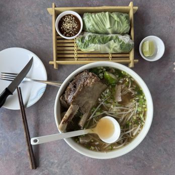 Pho Lover - P1. Jumbo Pho Special A1. Fresh Spring Roll - Vietnamese Near Me - Schaumburg, Illinois