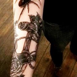 Iris Ink & Needle - Freehand work