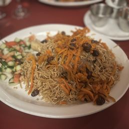 a plate of food on a table a plate of food on a table