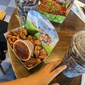 One Piece Cafe - Popcorn chicken - Themed Cafes Near Me - Los Angeles, California One Piece Cafe - Popcorn chicken - Themed Cafes Near Me - Los Angeles, California