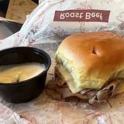Arby's - The size of a ramekin