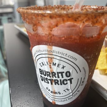 Burrito District - Jamaica  Margarita - Mexican Near Me - Spring, Texas