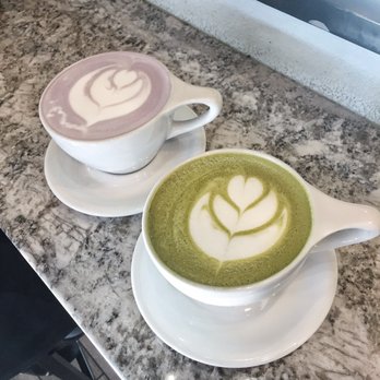 Cafe LaTTea - Taro Latte and Matcha Latte. - Cafes Near Me - Cupertino, California