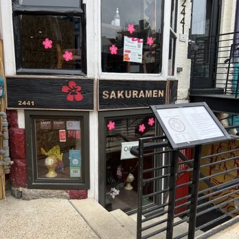Sakuramen - Entrance - Asian Fusion Near Me - Washington, DC, District of Columbia