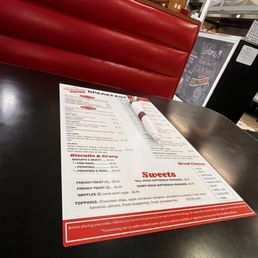 New MENU!  Mexican chef adds his flavor to Classic Americana with an engineers ordering.