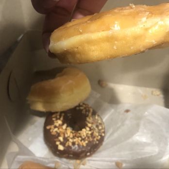 Manna Donuts - Raspberry Filled (flat and barely filled) - Donuts Near Me - Loma Linda, California Manna Donuts - Raspberry Filled (flat and barely filled) - Donuts Near Me - Loma Linda, California