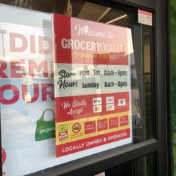 Grocery Outlet - Business hours~ (October 2022)