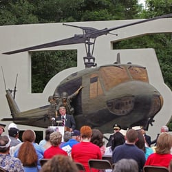 Veterans Park and Athletic Complex - Vietnam War Memorial was dedicated on May 31, 2014. This memorial is located along the Lynn Stuart Pathway in Veterans Park.