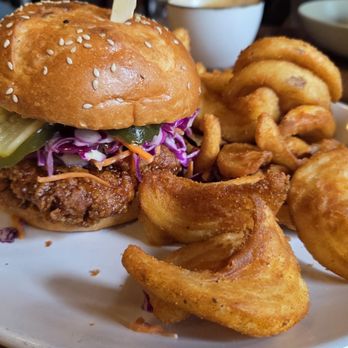 South Fork North Bend - Crispy Chicken Sandwich - Cafes Near Me - North Bend, Washington