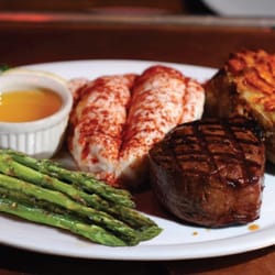 La Cave - Filet mignon, Lobster, Twice Baked Potato
