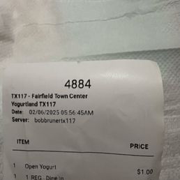What is open yogurt! Why did you charge me?