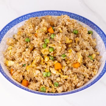 Lazy Susan - a bowl of fried rice with peas and carrots - Chinese Near Me - Palo Alto, California Lazy Susan - a bowl of fried rice with peas and carrots - Chinese Near Me - Palo Alto, California