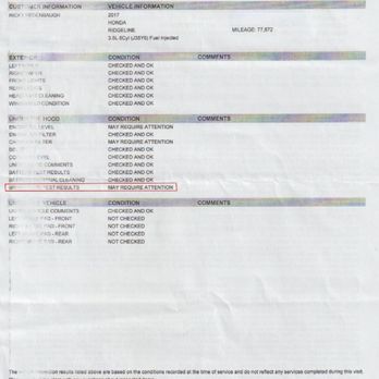 Jiffy Lube - This is the receipt from when I went in April and Jiffy Lube said I needed to change my brake fluid - Auto Repair Near Me - Lakewood, California Jiffy Lube - This is the receipt from when I went in April and Jiffy Lube said I needed to change my brake fluid - Auto Repair Near Me - Lakewood, California