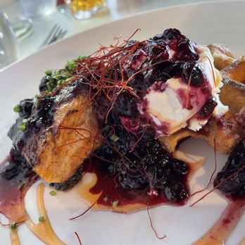 Cork And Crust - Pork belly and waffles - Pizza Near Me - Newport News, Virginia