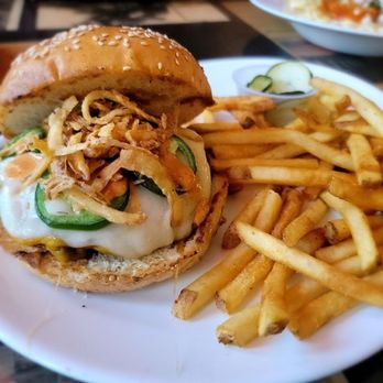The Sink - Texas jalapeño burger - Pizza Near Me - Boulder, Colorado The Sink - Texas jalapeño burger - Pizza Near Me - Boulder, Colorado