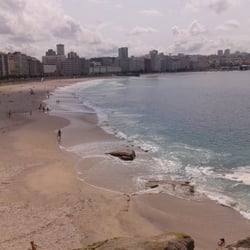 Playa del Orzán - Prespectiva de la Playa