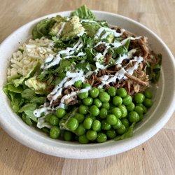 Naked Greens - Make your own rice bowl!