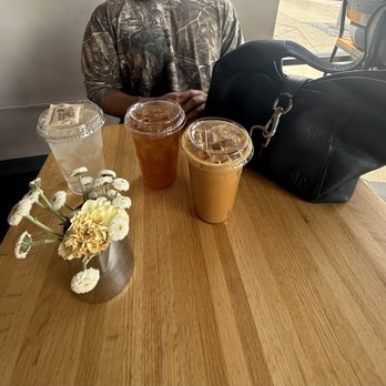 Sisters Coffee - The Old Mill - Lemonade // Sweet bee green tea // Cold brew - Coffee & Tea Near Me - Bend, Oregon