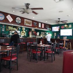 Pizza Stop - Great seats, cozy.
