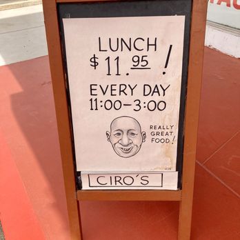 Ciros Ristorante - Italian Near Me - Indio, California