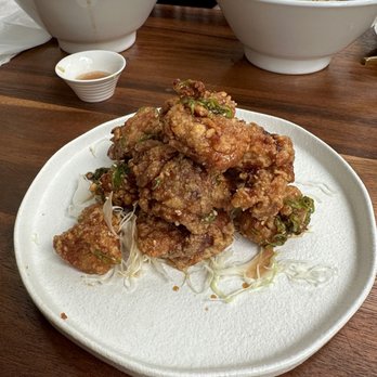 Toya Ramen & Bar - Garlic chicken karaage (large) - Cocktail Bars Near Me - Portland, Oregon Toya Ramen & Bar - Garlic chicken karaage (large) - Cocktail Bars Near Me - Portland, Oregon