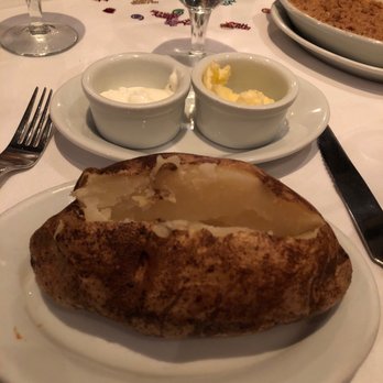 Ruth's Chris Steak House - Giant sized baked potato!!! Oh My Gosh!! - Steakhouses Near Me - Troy, Michigan