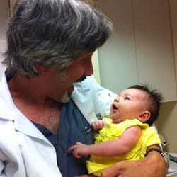 Peter Weiss, MD - With my one month old baby in 2012.