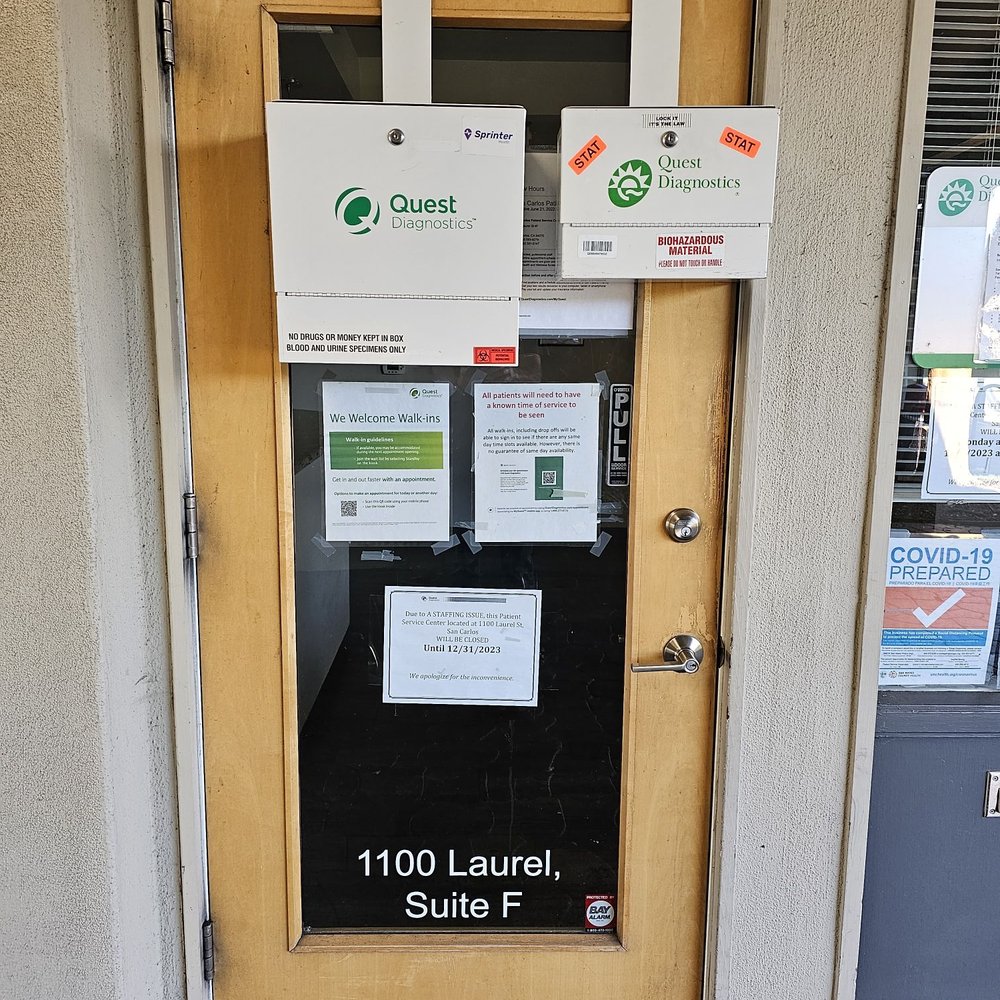 Quest Diagnostics - Laboratory Testing Near Me - San Carlos, California Quest Diagnostics - Laboratory Testing Near Me - San Carlos, California