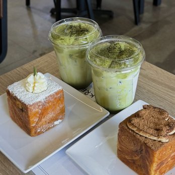 Le Kream - double matcha milk cube tiramisu cube - Desserts Near Me - Rowland Heights, California