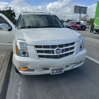 Oceanside Paint and Body - Damaged front bumper and hood - Body Shops Near Me - Oceanside, California Oceanside Paint and Body - Damaged front bumper and hood - Body Shops Near Me - Oceanside, California