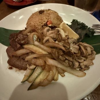 RA Sushi - wagyu of the world (Australian wagyu filet) + fried rice and hibachi veggies - Japanese Near Me - New York, New York RA Sushi - wagyu of the world (Australian wagyu filet) + fried rice and hibachi veggies - Japanese Near Me - New York, New York