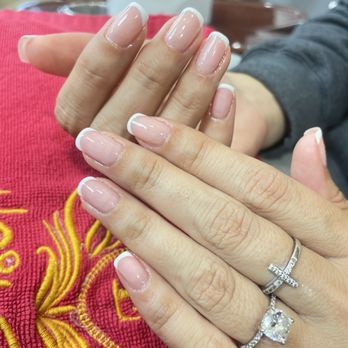 Nailspa Excel - French tip gel manicure - Nail Salons Near Me - La Verne, California