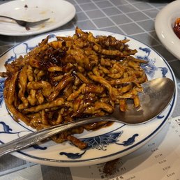 Shredded Pork with Garlic Sauce - very good Shredded Pork with Garlic Sauce - very good