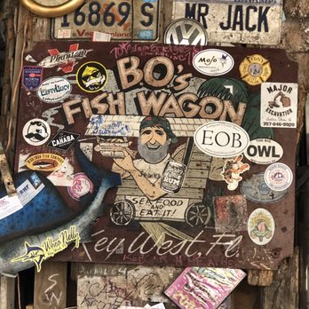 BO's Fish Wagon - Name sake - Seafood Near Me - Key West, Florida