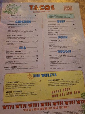 Menu photo 7 Local Cantina Westerville Westerville, OH