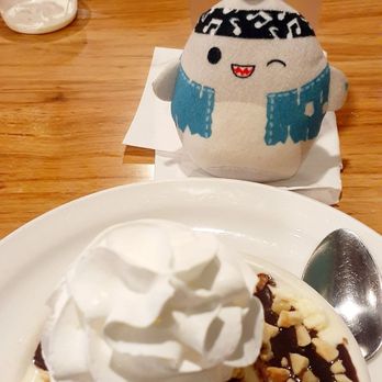 Spire's Restaurants - Vanilla ice cream w/chocolate sauce, nuts, and whipped cream. 3/30/26 - American Near Me - Torrance, California Spire's Restaurants - Vanilla ice cream w/chocolate sauce, nuts, and whipped cream. 3/30/26 - American Near Me - Torrance, California