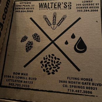 Walter's303 - Pizza Near Me - Denver, Colorado
