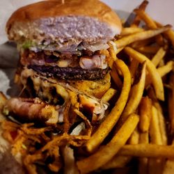 Clear Springs Restaurant - Brick St Burger Battle  Limited time only Surf n Turf